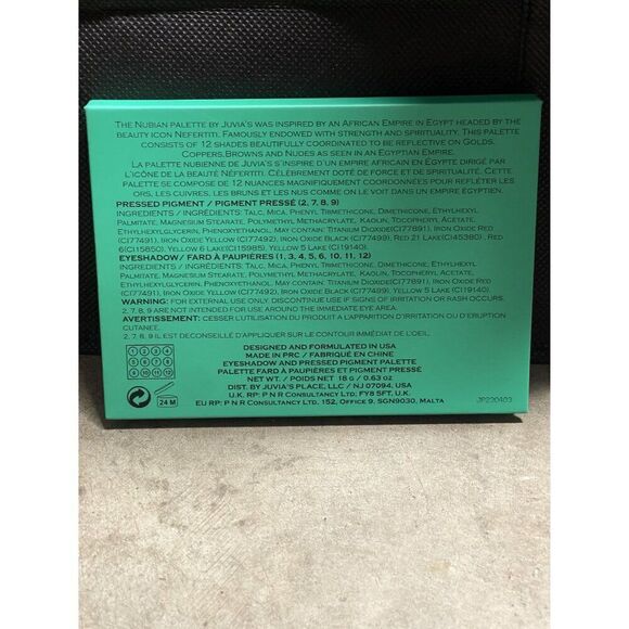 The Nubian Eyeshadow Palette By Juvia's - Picture 2 of 7